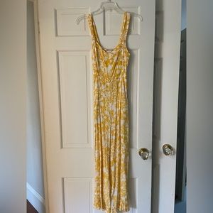 Faithful the brand yellow long romper
